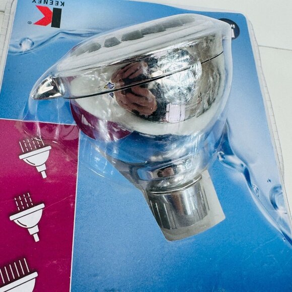 Stylewise By Keeney K704CP Chrome 3-Function Showerhead EZ Install - Picture 2 of 5